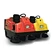 BT-BAW1450 industrial street sweeper main product image in red and yellow options